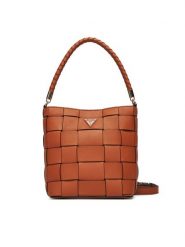 Guess Torebka Maylee HWWG96 61030 Brązowy. Brązowe torebki klasyczne damskie Guess, z aplikacjami, ze skóry, bez dodatków. Za 469.99 zł.