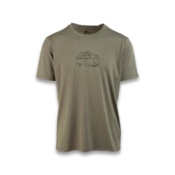 T-Shirt Ande New Van Dorośli. Szare t-shirty męskie Ande, s, bez wzorów, z materiału, bez kołnierzyka. Za 173.99 zł.