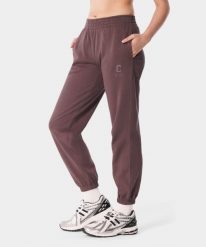 Spodnie dresowe sportowe dla kobiet Carpatree Varsity Chic. Szare spodnie sportowe damskie Carpatree, xl, z bawełny, na fitness i siłownię. Za 199.99 zł.