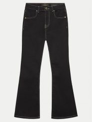 Guess Jeansy J5RA06 D4KC0 Czarny Regular Fit. Czarne spodnie dziewczęce Guess, z bawełny. Za 149.99 zł.