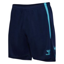 Szorty Hummel Lead 2.0. Niebieskie szorty damskie HUMMEL, bez wzorów, sportowe. Za 165.00 zł.