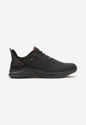 Ciemnoszare Sznurowane Buty Sportowe z Ozdobnym Zapiętkiem Cathana. Szare buty fitness męskie Born2be, bez zapięcia, na fitness i siłownię. Za 99.99 zł.