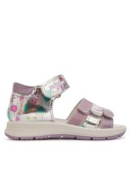 Primigi Sandały 1365444 M Srebrny. Szare sandały dziewczęce Primigi, ze skóry, bez zapięcia. Za 189.99 zł.