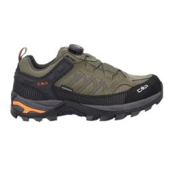 Buty trekkingowe damskie CMP Rigel Low Fitgo skóra wodoodporne. Zielone obuwie trekkingowe damskie Campagnolo. W wyprzedaży za 338.88 zł.