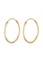 Elli Damskie kolczyki kreole filigranowe Classic ze srebra próby 925 Sterling Silver Kolczyki 1 ct. Szare kolczyki damskie Elli, srebrne. Za 139.39 zł.