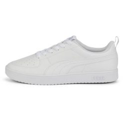 Buty do chodzenia męskie Puma Rickie. Białe buty sportowe na co dzień męskie Puma, z gumy, bez zapięcia, trekkingowe. Za 333.00 zł.