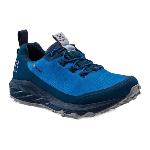 Buty trekkingowe Haglöfs L.I.M FH GTX Low. Niebieskie buty trekkingowe męskie Haglöfs, bez zapięcia, trekkingowe. Za 632.40 zł.