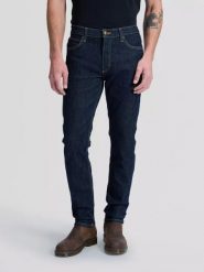 MĘSKIE SPODNIE LEE LUKE RINSE 112119428. Spodnie materiałowe męskie Lee, bez wzorów, z jeansu. Za 219.99 zł.