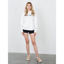 Bluza trekking damska. Białe bluzy z kapturem damskie CHAMPION, xs, z bawełny. Za 208.00 zł.