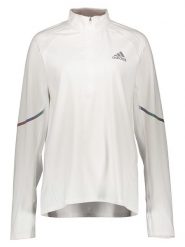 Adidas Koszulka "Fast" w kolorze białym do biegania rozmiar: S. Białe bluzki sportowe damskie Adidas, s, z materiału, bez kołnierzyka, bez ramiączek. Za 153.71 zł.