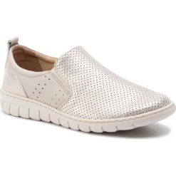 Półbuty LASOCKI COMFORT BOGNA-18. Brązowe półbuty damskie Lasocki Comfort, bez wzorów, ze skóry, bez obcasa. Za 169.99 zł.