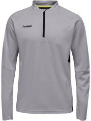 Czerwona męska bluza Hummel Tech Move half zip. Czerwone bluzy bez kaptura męskie HUMMEL, m, z elastanu. Za 211.99 zł.