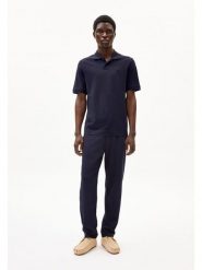 Armedangels Koszulka polo "Maario" w kolorze granatowym rozmiar: M. Niebieskie koszulki polo męskie ARMEDANGELS, m, bez wzorów, z bawełny, bez ramiączek. Za 126.45 zł.