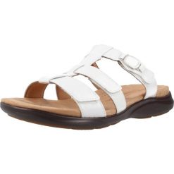 Sandały CLARKS 26185967C Biały. Białe obuwie trekkingowe damskie Clarks. Za 426.99 zł.