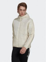 Adidas Kurtka puchowa Puffer HL9213 Écru Regular Fit. Brązowe kurtki męskie Adidas, m, bez wzorów, z puchu, bez kaptura. Za 499.99 zł.