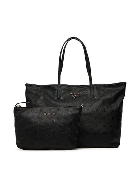 Guess Torebka Victtoria HWPG95 14290 Czarny. Czarne torebki klasyczne damskie Guess, z aplikacjami, ze skóry, bez dodatków. Za 714.99 zł.