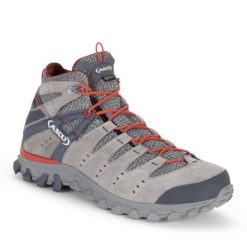 Buty trekkingowe Aku Alterra GORE-TEX M 713107 szare. Szare buty trekkingowe męskie z gore-texu, bez zapięcia, trekkingowe, gore-tex. Za 765.85 zł.