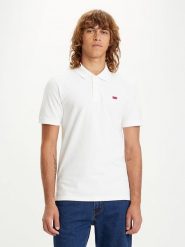 Levi's Koszulka polo w kolorze białym rozmiar: XXL. Białe koszulki polo męskie Levi's, s, bez wzorów, bez ramiączek. Za 105.38 zł.
