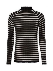 Marie Lund Sweter Kobiety wiskoza czarny, XS. Czarne golfy damskie Marie Lund, xs, bez wzorów, z dzianiny, bez ramiączek. Za 159.95 zł.