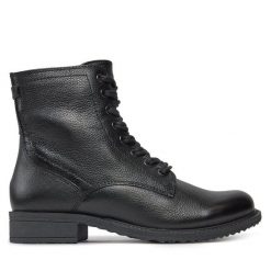 Trapery Tamaris. Czarne trapery damskie Tamaris, bez obcasa. Za 479.99 zł.