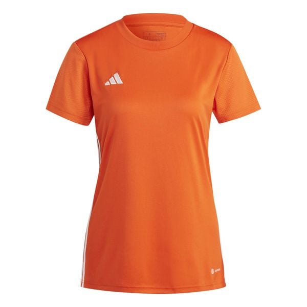 Koszulka damska adidas Tabela 23 Jersey. Białe bluzki damskie Adidas, l, bez wzorów, z jersey, bez kołnierzyka. Za 65.00 zł.