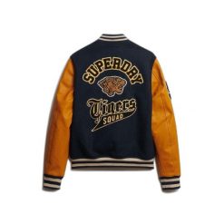 Kurtka Superdry. Niebieskie kurtki męskie Superdry., m, bez wzorów, z wełny, klasyczne, bez kaptura. Za 698.50 zł.