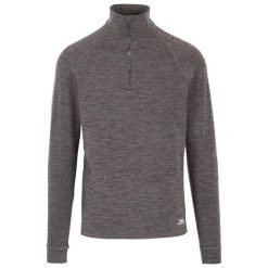 Bluza Męska Harold Half Zip. Czerwone bluzy z kapturem męskie Trespass, na zimę, m, z dzianiny. Za 94.99 zł.