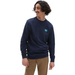 Bluza Vans Sequence Crew, Mężczyźni. Niebieskie bluzy bez kaptura męskie Vans, m, z bawełny. Za 390.00 zł.
