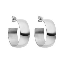 Purelei Purelei Para Kolczyków-Kółek Glowing Kolczyki koła 1 ct Damski. Czerwone kolczyki damskie Purelei, srebrne. Za 130.69 zł.