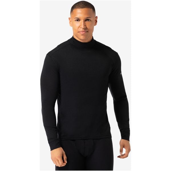 Koszulka termoaktywna z długim rękawem i półgolfem męska. Czarne bielizna termoaktywna męska Super.natural, m. Za 399.99 zł.
