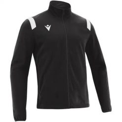 Bluza dresowa z pełnym zamkiem błyskawicznym Macron Fujin. Białe bluzy sportowe damskie Macron, bez wzorów, z dresówki, bez ramiączek, długie, bez kaptura. Za 249.50 zł.