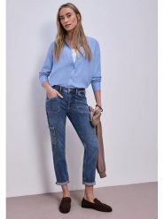 Street One Dżinsy - Slim fit - w kolorze niebieskim rozmiar: W33/L28. Niebieskie jeansy damskie Street One. Za 193.29 zł.