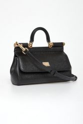 Torebka skórzana Sicily DOLCE & GABBANA. Torebki klasyczne damskie Dolce & Gabbana, bez wzorów, bez dodatków. Za 6,399.00 zł.