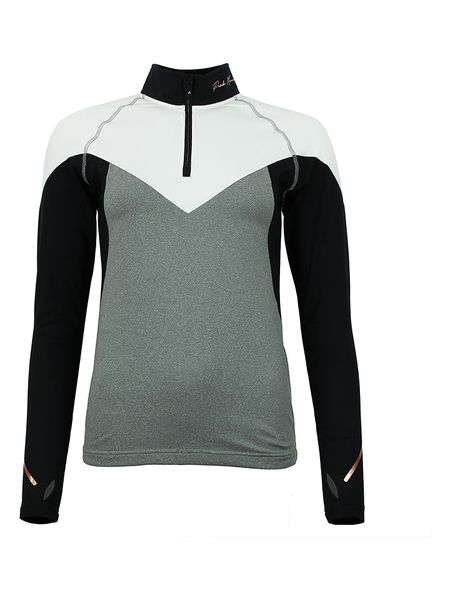 Peak Mountain Koszulka funkcyjna "Antor" w kolorze szarym rozmiar: L. Szare bluzki sportowe damskie Peak Mountain, l, bez wzorów, z materiału, bez ramiączek. Za 126.99 zł.