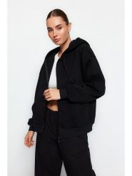 Trendyol Bluza w kolorze czarnym rozmiar: XS. Czarne bluzy z kapturem damskie Trendyol, xs. Za 86.99 zł.