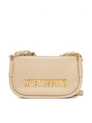LOVE MOSCHINO Torebka JC4235PP0MKL0104 Écru. Listonoszki damskie Love Moschino, bez wzorów, ze skóry, bez dodatków. Za 559.99 zł.