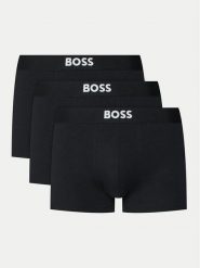 BOSS Komplet bokserek BOSS ONE 50544263 Czarny. Czarne bokserki męskie Boss, bez wzorów, z bawełny. Za 179.99 zł.