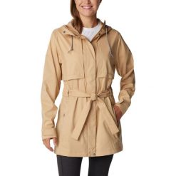 Płaszcz przeciwdeszczowy damski Columbia Pardon My Trench II Rain. Brązowe kurtki przeciwdeszczowe damskie Columbia, s, bez wzorów, z poliesteru. Za 488.00 zł.