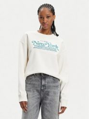 Tommy Jeans Bluza Varsity DW0DW17786 Écru Boxy Fit. Bluzy bez kaptura damskie Tommy Jeans, xl, z bawełny. Za 279.99 zł.