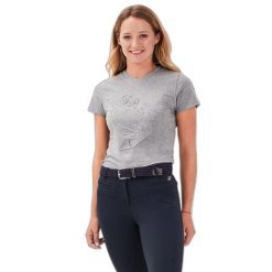 Koszulka damska Gaze Jazzie. Szare bluzki sportowe damskie GAZE, bez wzorów, prążkowane, bez ramiączek. Za 238.50 zł.