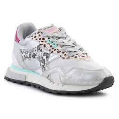 Buty D.Franklin Vibla Zig Patch DFSH378006-SILV białe. Białe buty sportowe na co dzień damskie bez wzorów, z materiału. Za 585.80 zł.