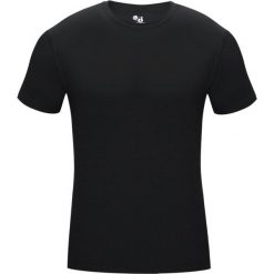 Koszulka z krótkim rękawem Podkoszulek męski Pro Compression. Czarne t-shirty sportowe męskie BADGER SPORT, m, bez ramiączek. Za 194.95 zł.