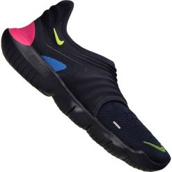 Granatowe Buty Nike Free Rn Flyknit 3.0 M AQ5707-400. Niebieskie obuwie do biegania damskie Nike. W wyprzedaży za 499.00 zł.