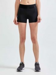 Craft Szorty sportowe w kolorze czarnym rozmiar: L. Czarne spodenki sportowe damskie Craft, l, z materiału, outdoorowe. Za 83.42 zł.