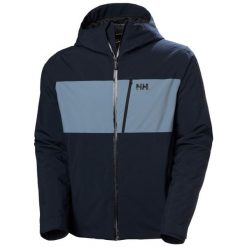 Kurtka narciarska Helly Hansen Gravity. Niebieskie kurtki narciarskie i snowboardowe damskie Helly Hansen, m, bez wzorów, bez kaptura, narciarskie. W wyprzedaży za 1,126.00 zł.