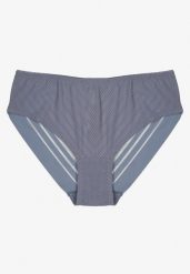 Niebieskie Majtki Typu Figi Ozdobione Paskami Ranmis. Niebieskie figi damskie Renee, l, bez wzorów, z jeansu. Za 4.99 zł.