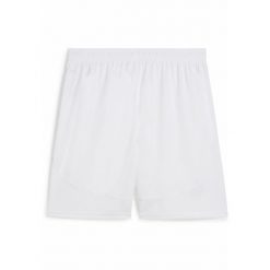 Męskie szorty piłkarskie Stade Reims PUMA White Red. Białe szorty męskie Puma, z dzianiny, bez kołnierzyka. W wyprzedaży za 144.00 zł.