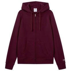 Bluza Champion Z Pełnym Zamkiem I Kapturem Dorośli. Czerwone bluzy z kapturem męskie CHAMPION, s, z bawełny. Za 304.99 zł.