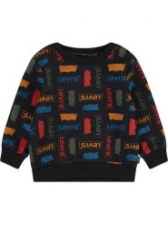 Levi's Kids Bluza w kolorze czarnym ze wzorem rozmiar: 128. Czarne bluzy i bluzki niemowlęce Levi's Kids, bez wzorów, z bawełny, bez ramiączek, bez kaptura. Za 92.21 zł.