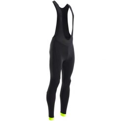 Spodnie rowerowe Btwin RC100 zimowe na szelkach. Czarne szorty męskie VAN RYSEL, na zimę, bez wzorów, z elastanu, sportowe. Za 179.99 zł.
